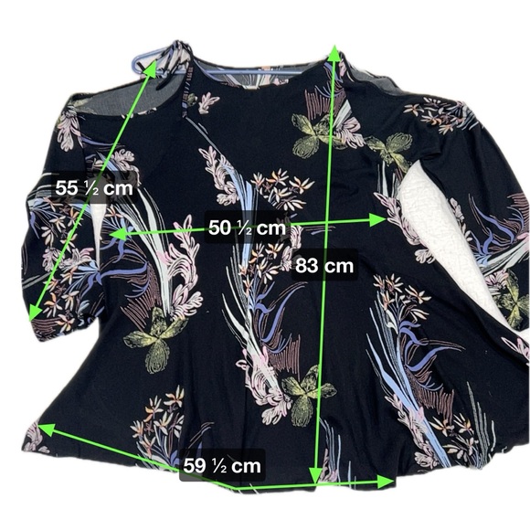 Free People Clear Skies Cold Shoulder Printed Tunic Dress - Picture 4 of 11